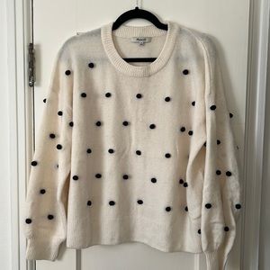 Madewell pom-pom sweater